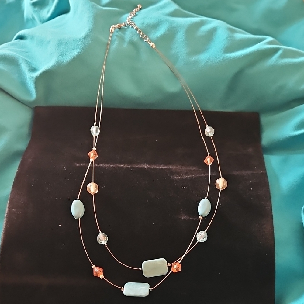 Elegant Multi-Color Beaded Necklace